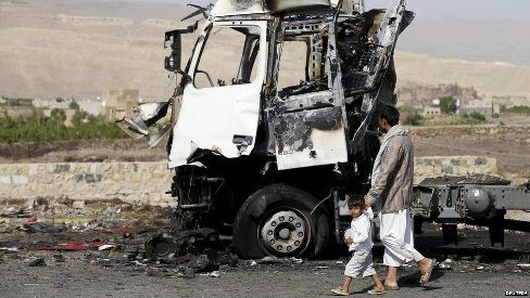 Liên quân không kích làm 40 dân thường Yemen thiệt mạng ảnh 1